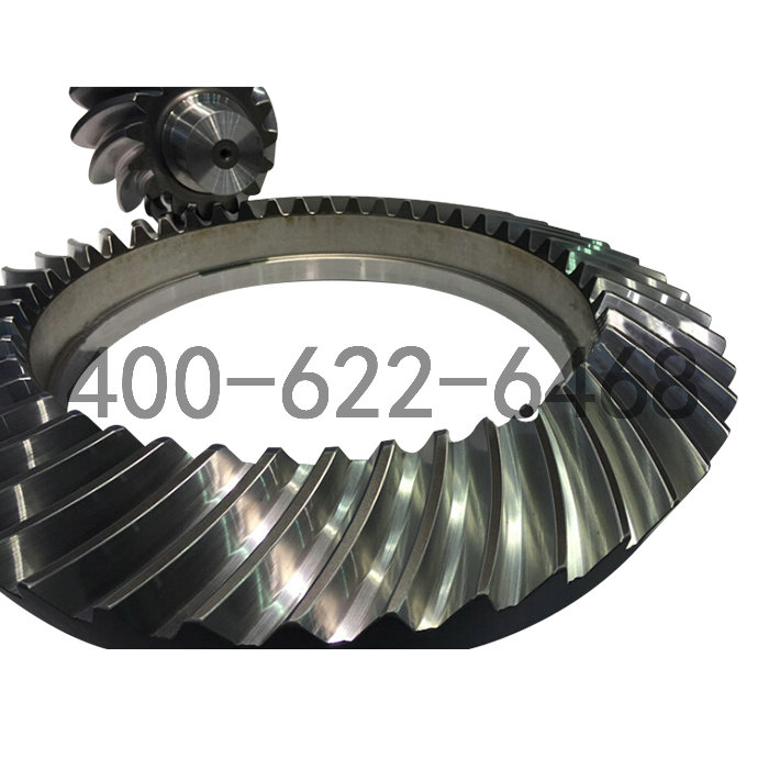 螺旋傘齒輪，長得像傘的齒輪